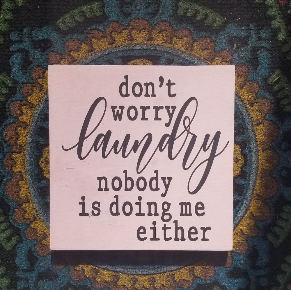 Laundry Sign